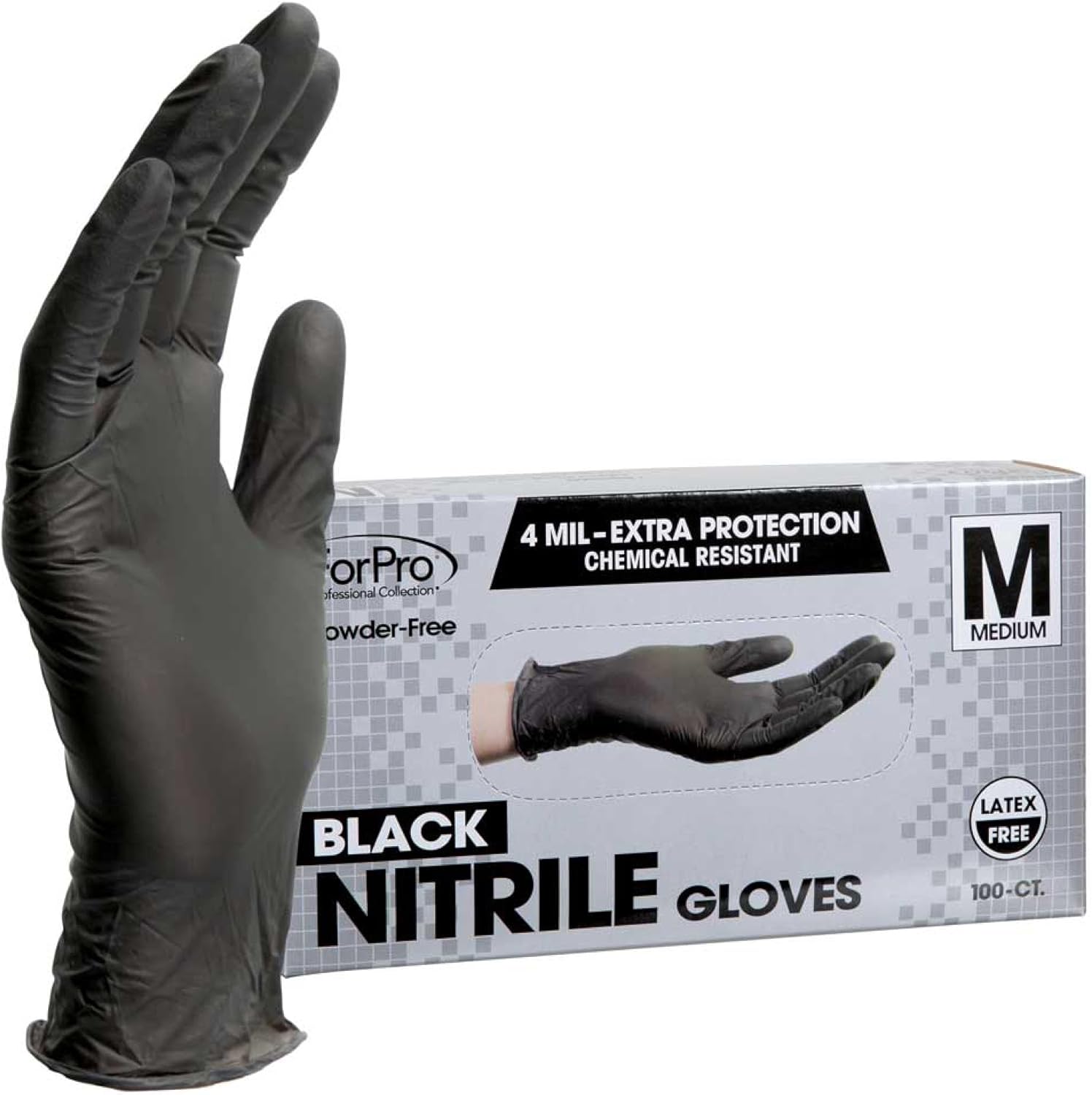 ForPro Disposable Nitrile Gloves